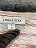 Amour Vert Stripes Red Short Sleeve T-Shirt Size XS - photo 7