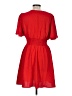 Shein 100% Polyester Solid Red Cocktail Dress Size 8 - 10 - photo 2