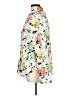 Gap 100% Cotton Floral Ivory Long Sleeve Blouse Size L - photo 5
