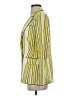 Alexis 100% Polyester Stripes Yellow Blazer Size S - photo 5