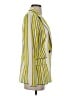 Alexis 100% Polyester Stripes Yellow Blazer Size S - photo 4
