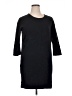 James Perse Solid Black Casual Dress Size Lg (3) - photo 1
