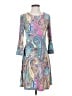 Tommy Hilfiger Paisley Teal Cocktail Dress Size 4 - photo 1