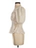 MNG 100% Polyester Ivory 3/4 Sleeve Blouse Size 2 - photo 5