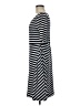 The Limited Stripes Black Casual Dress Size M - photo 5