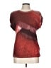 Zadig & Voltaire Red Short Sleeve Top Size Lg (3) - photo 1