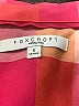 Foxcroft Checkered-gingham Orange 3/4 Sleeve Button-Down Shirt Size 6 - photo 7