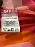 Foxcroft Checkered-gingham Orange 3/4 Sleeve Button-Down Shirt Size 6 - photo 8
