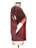 Zadig & Voltaire Red Short Sleeve Top Size Lg (3) - photo 4