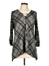 Apt. 9 Gray 3/4 Sleeve Blouse Size L - photo 1