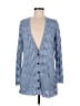 Nic + Zoe Blue Kimono Size M - photo 1