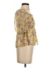 MNG 100% Polyester Yellow 3/4 Sleeve Blouse Size 2 - photo 4