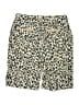 Chico's Animal Print Gold Shorts Size Sm (0.5) - photo 2