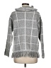 Absolutely Famous Plaid Gray Pullover Sweater Size M - photo 2