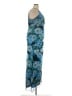 Betsy & Adam Floral Tropical Blue Cocktail Dress Size 22w - photo 4