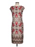 Chico's Paisley Red Casual Dress Size Med (1) - photo 2