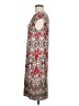Chico's Paisley Red Casual Dress Size Med (1) - photo 5