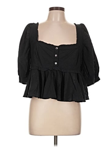 Free People 3/4 Sleeve Blouse (view 1)