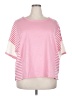 Hayden Pink Short Sleeve Top Size 2X - photo 1