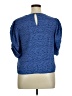 Ava & Viv 100% Polyester Blue Short Sleeve Top Size 14 (X) - photo 2