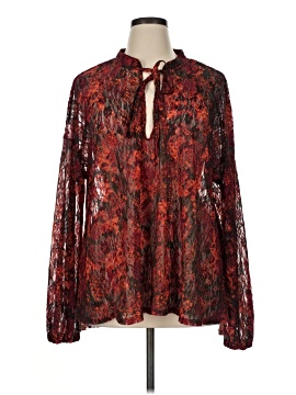 Free People Long Sleeve Blouse