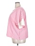 Hayden Pink Short Sleeve Top Size 2X - photo 5