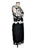 Kay Unger 100% Polyester Black Cocktail Dress Size 6 - photo 4