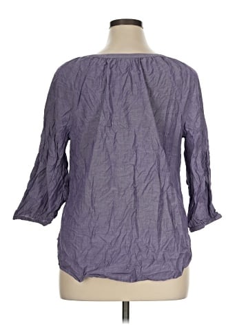 Old Navy 3/4 Sleeve Blouse (view 2)