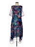floryday Print Blue Cocktail Dress Size XS - photo 1