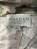 Hayden 100% Cotton Camo Green Raincoat Size S - photo 6
