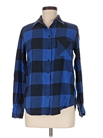 Uniqlo Long Sleeve Button-Down Shirt (view 1)