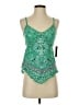 No Boundaries 100% Rayon Green Tank Top Size 3 - 5 - photo 1