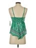 No Boundaries 100% Rayon Green Tank Top Size 3 - 5 - photo 2