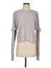 Truly Madly Deeply Gray Long Sleeve Top Size S - photo 1