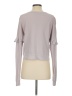 Truly Madly Deeply Gray Long Sleeve Top Size S - photo 2