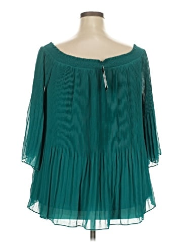 City Chic 3/4 Sleeve Blouse (view 2)