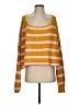 Free People Stripes Yellow Cardigan Size S - photo 1
