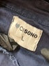 Ci Sono Solid Blue Jacket Size L - photo 6