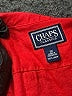 Chaps 100% Linen Red 3/4 Sleeve Button-Down Shirt Size 1X - photo 7