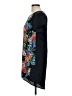 Keepsake 100% Polyester Graphic Black Casual Dress Size S - photo 5