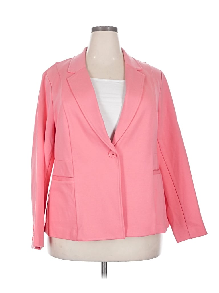 Pre-owned Studio By Torrid Blazer Jacket In Pink