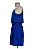 Express Solid Blue Casual Dress Size S - photo 5