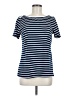 Unbranded Stripes Blue Short Sleeve T-Shirt Size M - photo 1