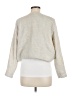 Amour Vert Tweed Ivory Wool Blazer Size M - photo 2