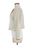 Amour Vert Tweed Ivory Wool Blazer Size M - photo 5