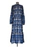 J. McLaughlin Paisley Blue Casual Dress Size S - photo 2