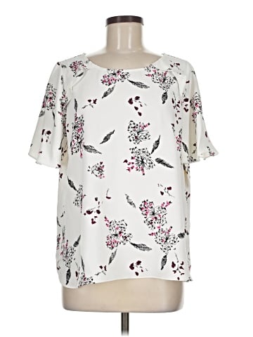 Alfani Short Sleeve Blouse (view 1)