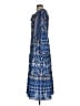 J. McLaughlin Paisley Blue Casual Dress Size S - photo 5
