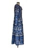 J. McLaughlin Paisley Blue Casual Dress Size S - photo 4