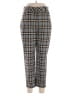 H&M Plaid Gray Casual Pants Size 10 - photo 1